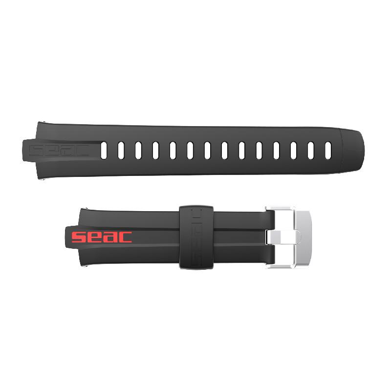 SEAC STRAP FOR APNEA BLACK/RED