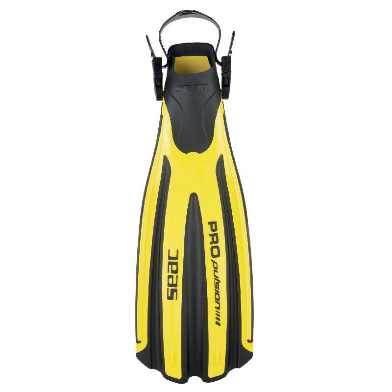 SEAC OPEN HEEL FIN PROPULSION YELLOW M/L