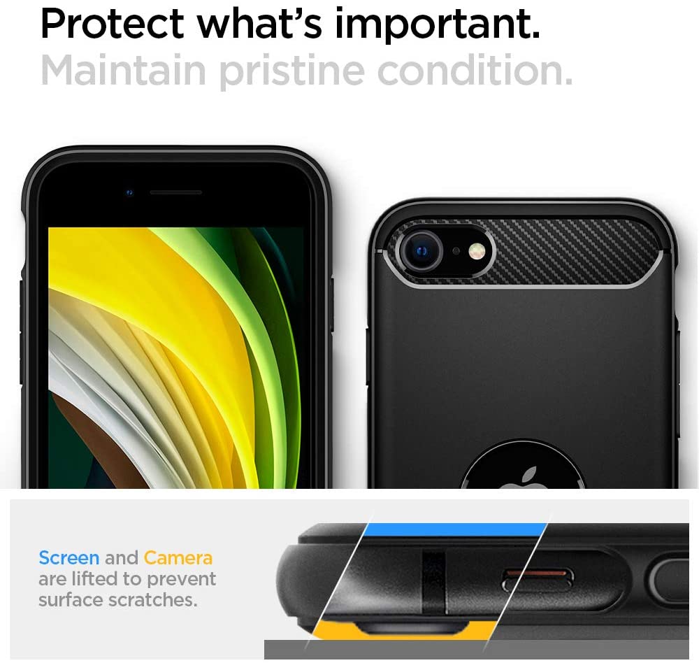 Spigen iPhone SE 2020 / 8 / 7 Case Rugged Armor ORIGINAL Case