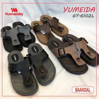Gambar Sandal Jepit Pria Yumeida GT 6102 (Bisa Eceran) Coklat dari Saandal Indonesia Kota Administrasi Jakarta Barat 4 Tokopedia