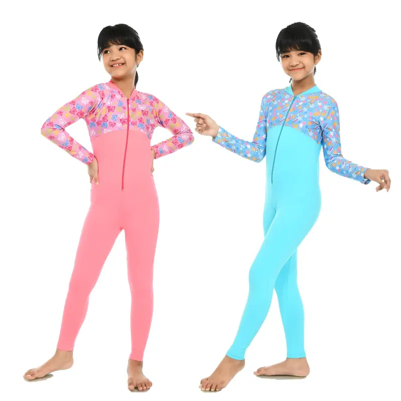 Baju Renang Anak Cewe Model Terusan Motif LUCU Usia 6-13 TAHUN 4