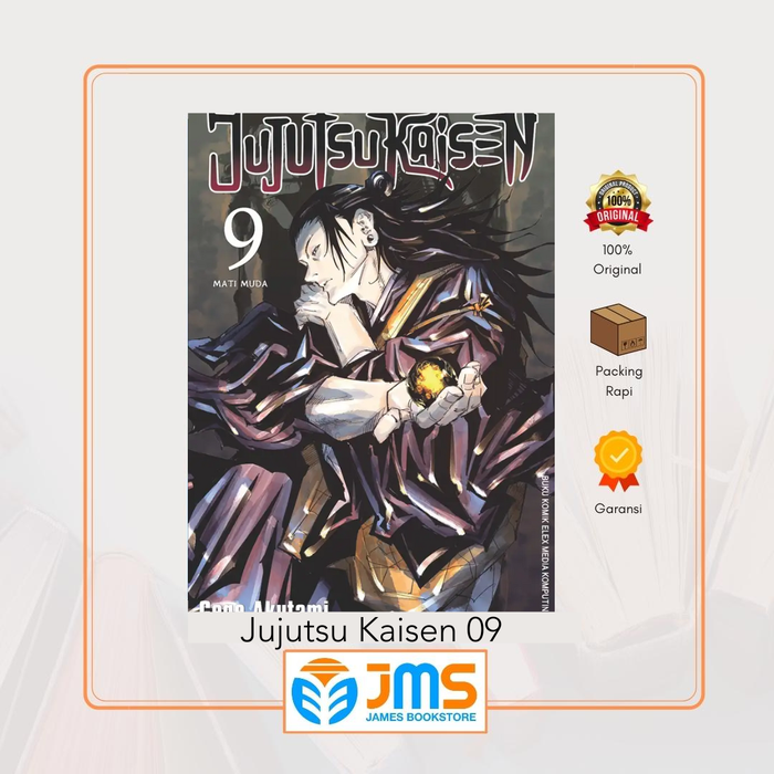 Gambar Buku Komik Manga Jujutsu Kaisen 09 by Gege Akutami dari JAMES Bookstore Official Kota Administrasi Jakarta Pusat Tokopedia