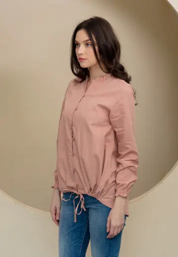 Triset Casual Pakaian Wanita DOBBY ELLE BLOUSE - TR3088500 1