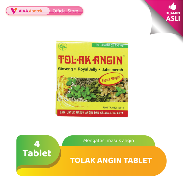 Gambar Tolak Angin Strip 4 Tablet dari VIVA APOTEK Kota Administrasi Jakarta Utara Tokopedia