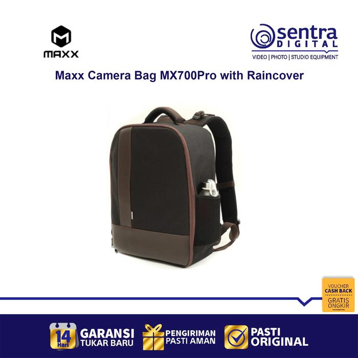 Gambar Maxx Camera Backpack MX700Pro with Raincover ( Tas Ransel ) dari Sentra Digital Kota Surabaya Tokopedia