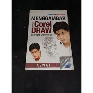 menggambar dengan Corel draw dari foto jadi vector