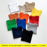 Gambar HEYTIMMY Kaos Anak Rumahan Basic Polos Gino Variasi 02 - Lt. Choco, 2-3 tahun dari Heytimmy Kota Administrasi Jakarta Utara 4 Tokopedia