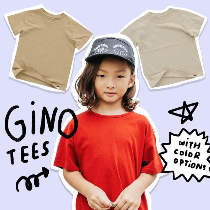 Gambar HEYTIMMY Kaos Anak Rumahan Basic Polos Gino Variasi 02 - Lt. Choco, 2-3 tahun dari Heytimmy Kota Administrasi Jakarta Utara Tokopedia