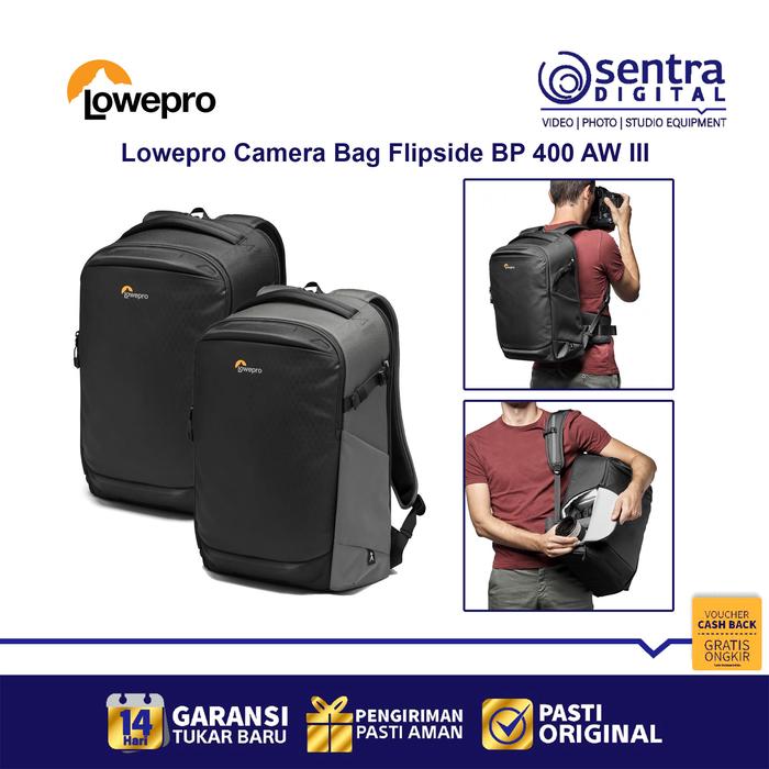 Gambar Lowepro Flipside BP 400 AW III Camera Bag ( Tas Ransel ) dari Sentra Digital Kota Surabaya Tokopedia