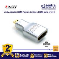 Gambar LINDY Adapter HDMI Female to Micro HDMI Male ( 41510 ) dari Sentra Digital Kota Surabaya 1 Tokopedia