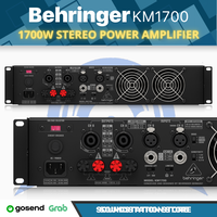Gambar BEHRINGER KM1700 Professional 1700W Stereo Power Amplifier with ATR dari SoundStation Store Kota Tangerang Selatan 2 Tokopedia