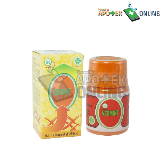 Gambar VERMINT 1 BOTOL 12 CAPSUL dari Apotek Satrio Cinunuk Cileunyi Kab. Bandung Tokopedia