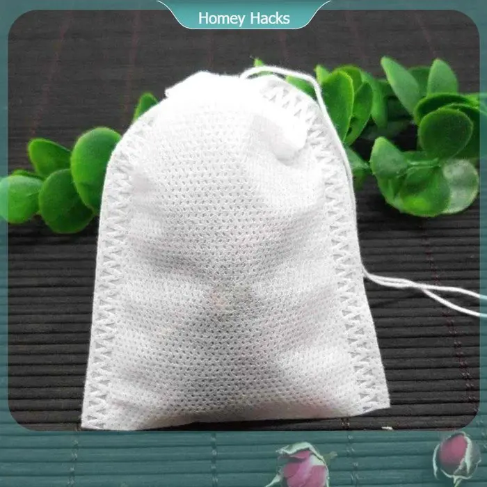 Kantong Filter Saringan Teh Celup Foodgrade Isi 100 PCS / Teabag