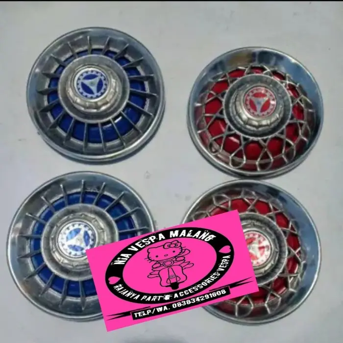 Wheeldop Wheeldop Wildop Vespa Super Ring 8 Model Garis Dan Silang