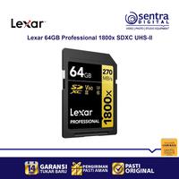 Gambar Lexar SDXC UHS-II Gold Edition 64GB 270Mb/s SD Card dari Sentra Digital Kota Surabaya 3 Tokopedia