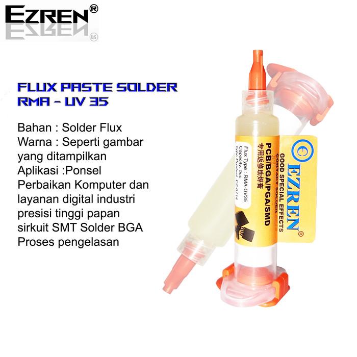 Gambar Ezren RMA-UV35 High Quality Flux Paste Solder Minyak Solder BGA SMD dari Ezren Official Store Kab. Tangerang Tokopedia