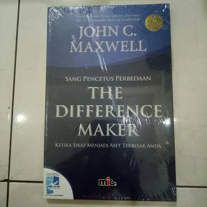 original buku sang penemu pencetus perbedaan the difference maker