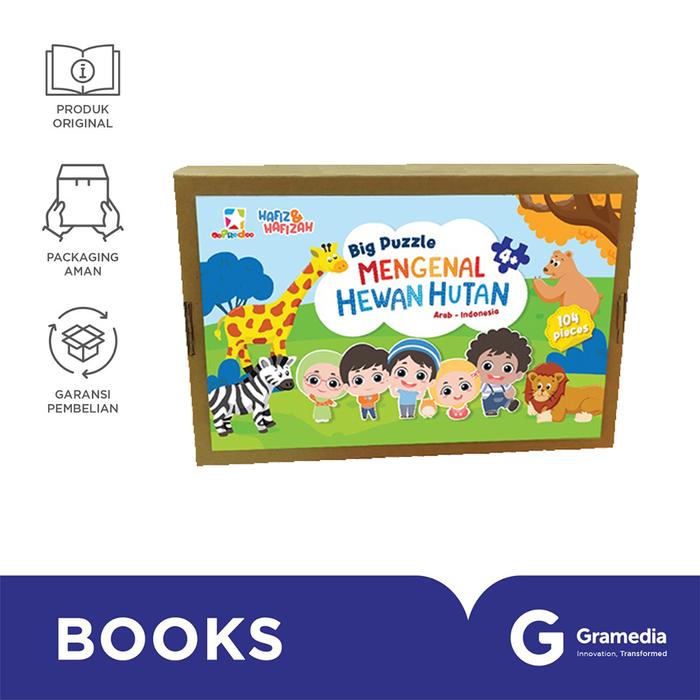 Gambar Opredo Big Puzzle Hafiz Hafizah - Mengenal Hewan Hutan dari Gramedia Kota Administrasi Jakarta Timur Tokopedia