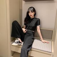 Gambar IOS SHOP ARUM SETELAN BLOUSE CELANA JERSEY WANITA KASUAL KOREAN STYLE dari newjeans.id Kota Bekasi 1 Tokopedia