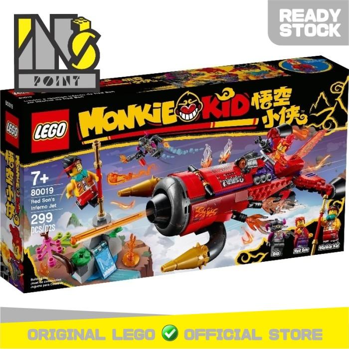 Gambar LEGO 80019 - Monkie Kid - Red Sons Inferno Jet dari Ins Point Kota Administrasi Jakarta Selatan Tokopedia