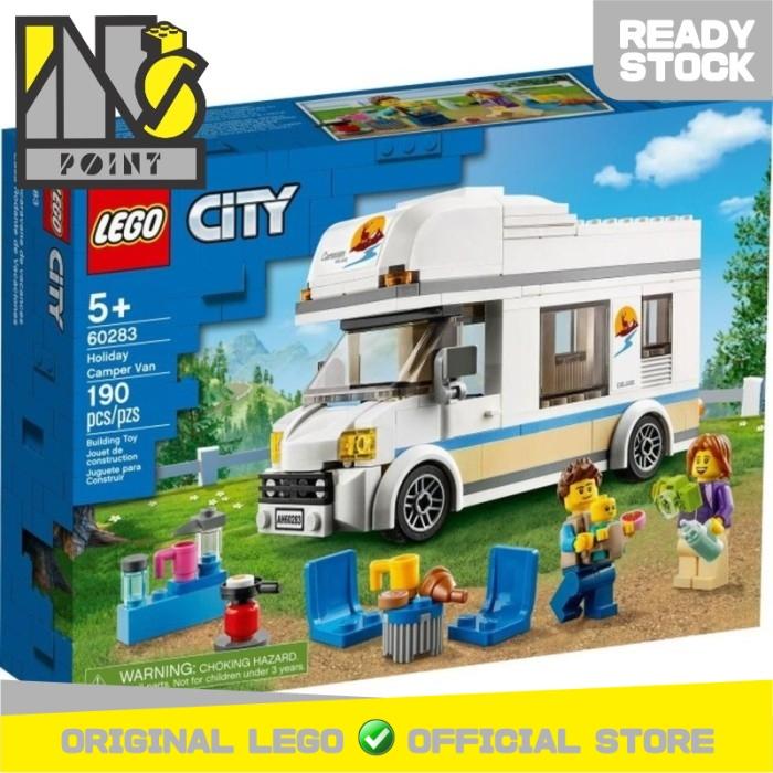 Gambar LEGO 60283 - City - Holiday Camper Van dari Ins Point Kota Administrasi Jakarta Selatan Tokopedia