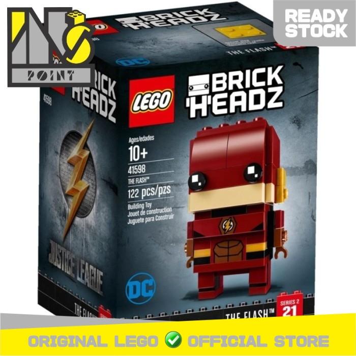 Gambar LEGO 41598 - Brickheadz - The Flash dari Ins Point Kota Administrasi Jakarta Selatan Tokopedia