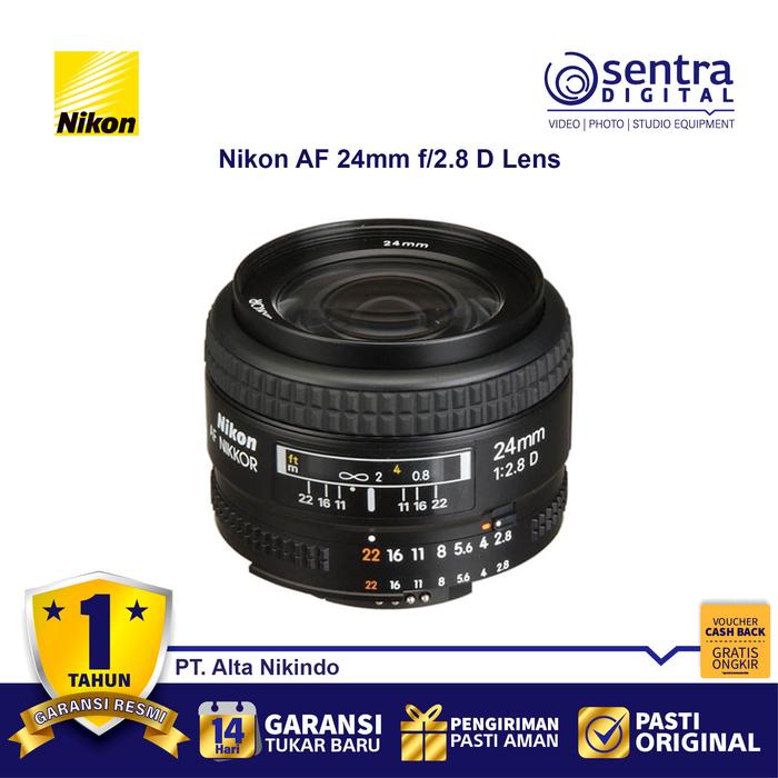 Gambar Nikon AF 24mm f/2.8 D Nikkor Lens dari Sentra Digital Kota Surabaya Tokopedia