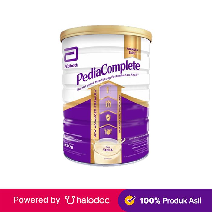Gambar Pediacomplete Rasa Vanilla 800 Gram Kaleng dari Apotek Halomedika Gejayan Kab. Sleman Tokopedia