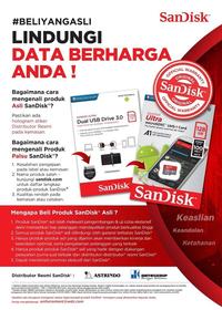 Gambar Micro SD 256GB Sandisk CL10 200MBPS Extreme Pro - Garansi dari Doran Gadget Authorized Bali Kota Administrasi Jakarta Pusat 4 Tokopedia