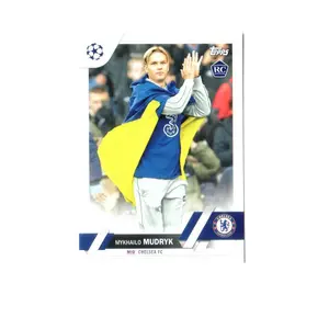 Kartu Bola 2022-23 Topps UCC Base Mykhailo Mudryk RC #52