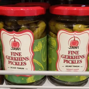 Jawi Fine Gerkhins Pickles 330gr - Acar Timun