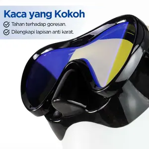 Terbaru QYQ Kacamata Selam Scuba Diving Mask Snorkeling Goggles - 198