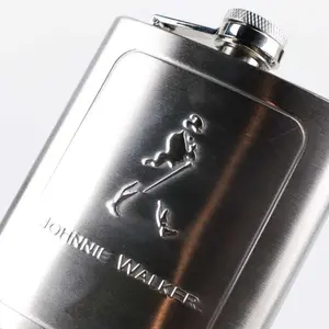Baru Hip Flask Stainless Steel 7 Oz
