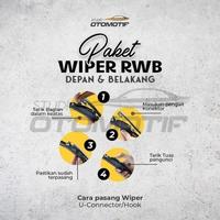 Gambar BUNDLING RWB SOFT WIPER MITSUBISHI KUDA GRANDIA DIAMOND 3 PCS dari Studiootomotif.id Kab. Tangerang 3 Tokopedia