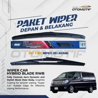 Gambar Paket RWB HYBRID Wiper Elgrand Gen2 E51 2002-2010 3 PCS dari Studiootomotif.id Kab. Tangerang 1 Tokopedia