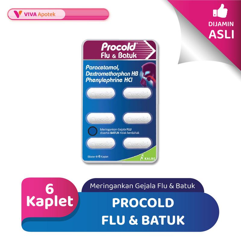 Procold Flu & Batuk Blister 6 Kaplet
