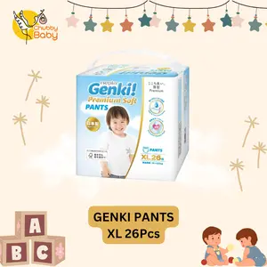 Nepia Genki Diapers - Celana (XL Pants 26)