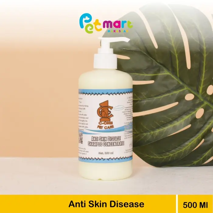Shampo Kucing C-1 Anti Skin Disease Shampoo Concentrate 500 ml