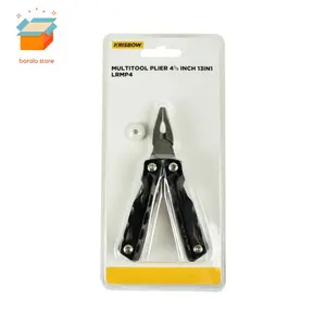 Krisbow Tang Multitool 13 in 1 Lrmp4 - Hitam