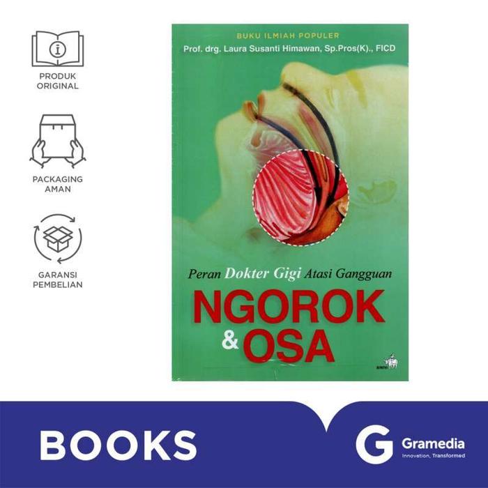 Gambar Peran Dokter Gigi atasi gangguan ngorok dan OSA dari Gramedia Kota Kendari Tokopedia