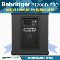 Gambar BEHRINGER EUROLIVE B1200D PRO Active 500W 12" PA Subwoofer | Sub Aktif dari SoundStation Store Kota Tangerang Selatan 3 Tokopedia