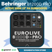 Gambar BEHRINGER EUROLIVE B1200D PRO Active 500W 12" PA Subwoofer | Sub Aktif dari SoundStation Store Kota Tangerang Selatan 4 Tokopedia