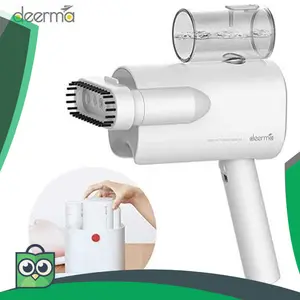 Terbaru Deerma Setrika Uap Genggam Foldable Garment Steamer Iron