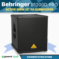 Gambar BEHRINGER EUROLIVE B1200D PRO Active 500W 12" PA Subwoofer | Sub Aktif dari SoundStation Store Kota Tangerang Selatan 1 Tokopedia