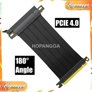PCIE 4.0 Riser 180 Derajat GPU Fleksibel 20CM PCI Express 4