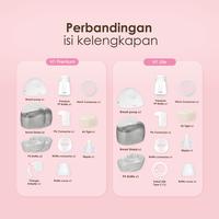 Gambar Spectra Wearable Electric Breastpump H1 Lite - Pompa Payudara Elektrik dari Mothercare Indonesia Kota Administrasi Jakarta Selatan 3 Tokopedia