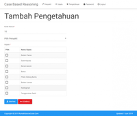 Gambar Source Code Sistem Pakar Metode CBR PHP dari Rumah Source Code Kota Denpasar 1 Tokopedia