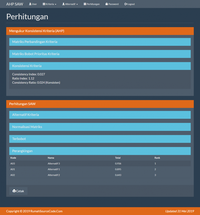 Gambar Source Code SPK Metode AHP SAW PHP dari Rumah Source Code Kota Denpasar 1 Tokopedia