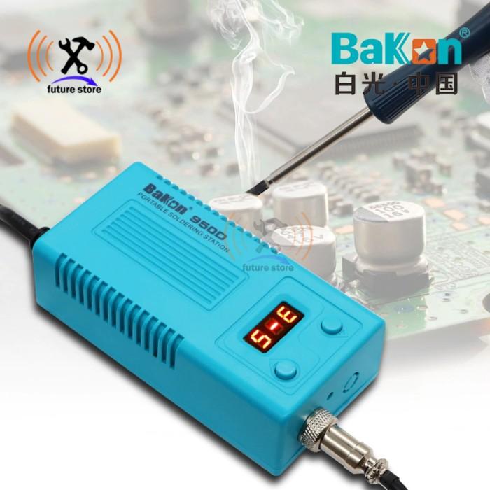 BAKON 950D SOLDERING STATION - SOLDERING IRON BLUE TANPA MAT - Shop ...