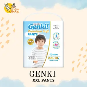 Nepia Genki Diapers - Celana (XXL Pants 18)